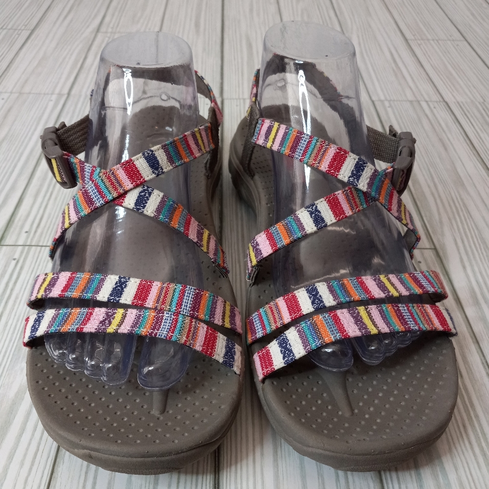 Skechers Reggae Sporty Trail On By Sandals - Picture 2 of 9